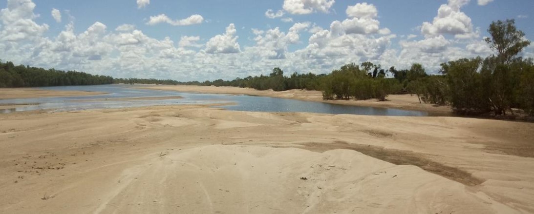 Photo of Gilbert River from Gulf Development Road Bridge